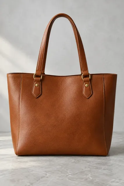 Bolso shopper piel